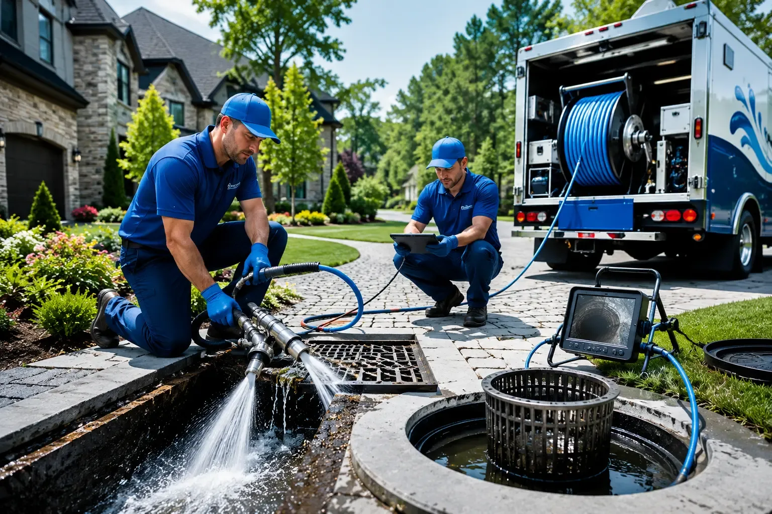 Local outdoor drain cleaning professionals in Fortville, IN